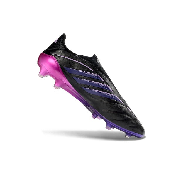 Chuteira Adidas Copa Pure 4 Laceless Elite Black and Purple Pack FG — Imagem 5