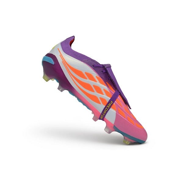 Chuteira Adidas Predator 26 Elite Purple And White FG — Imagem 5