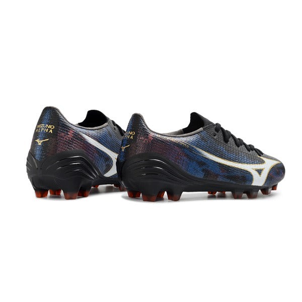 Mizuno Alpha III Elite Black Blue And Pink FG — Bild 3