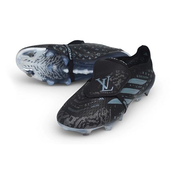 Adidas Predator 26 Elite Black And Blue Louis Vuitton FG — Image 2