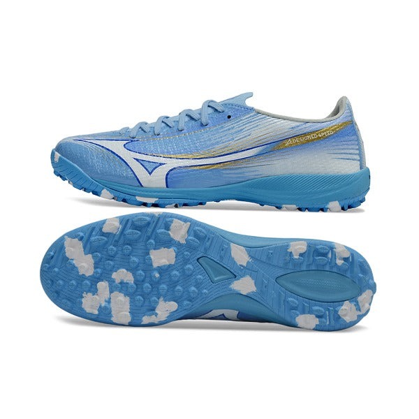 Chuteira Mizuno Alpha III Elite Blue TF — Imagem 6