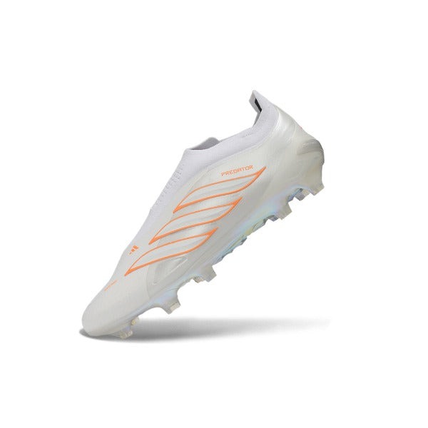 Chuteira Adidas Predator 26 Elite Laceless White FG — Imagem 4
