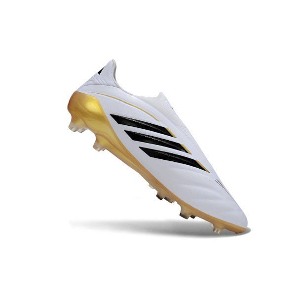 Adidas Copa Pure 4 Laceless Elite White and Yellow FG — Image 5