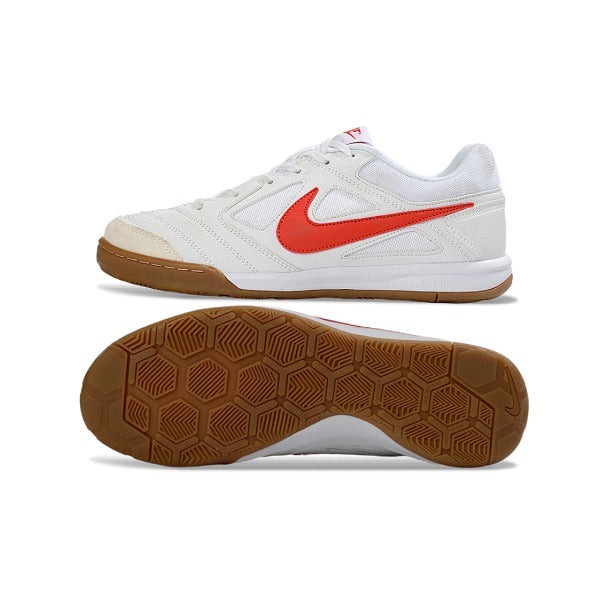 Nike SB Gato x Supreme White And Red — White, Red Swoosh, Gum Sole IC — Imagen 6
