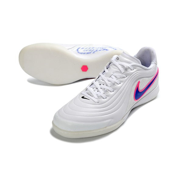 Nike Tiempo Reactgato White, Blue and Pink IC — Image 2