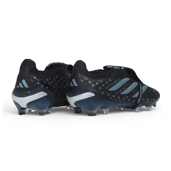 Adidas Predator 26 Elite Black And Blue Louis Vuitton FG — Image 3