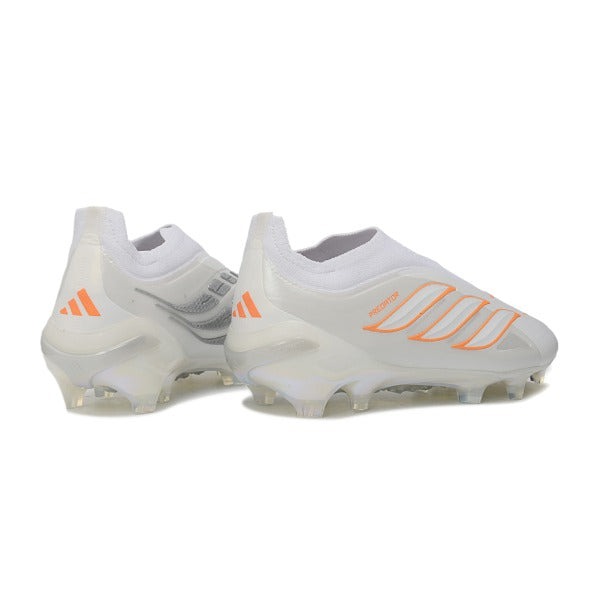 Chuteira Adidas Predator 26 Elite Laceless White FG — Imagem 3