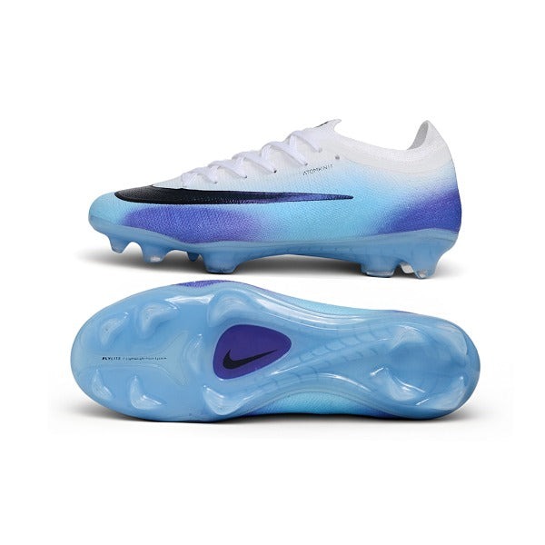 Chuteira Nike Air Zoom Mercurial Vapor 17 Elite White And Blue FG — Imagem 6