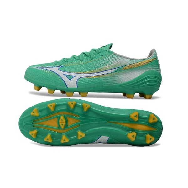 Chuteira Mizuno Alpha III Elite Green FG — Imagem 6