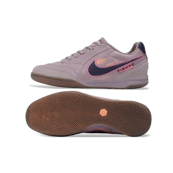 Chuteira Nike Tiempo Streetgato Pink IC — Imagem 6