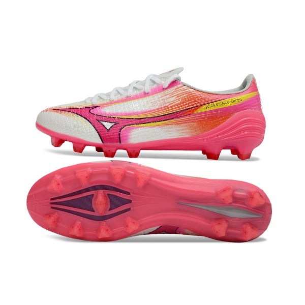 Mizuno Alpha III Elite White And Pink FG — Imagen 6