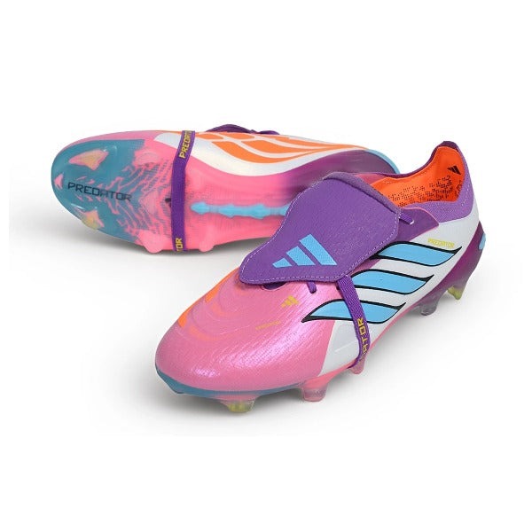 Chuteira Adidas Predator 26 Elite Purple And White FG — Imagem 2