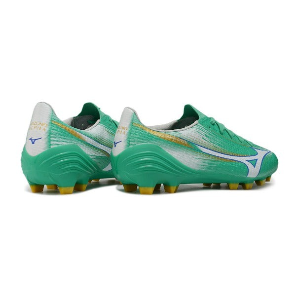 Chuteira Mizuno Alpha III Elite Green FG — Imagem 3