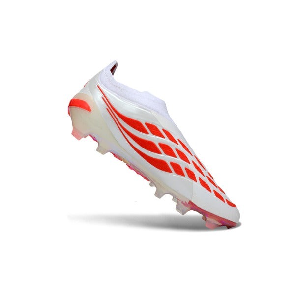 Adidas Predator 26 Elite Laceless White And Red FG — Bild 5