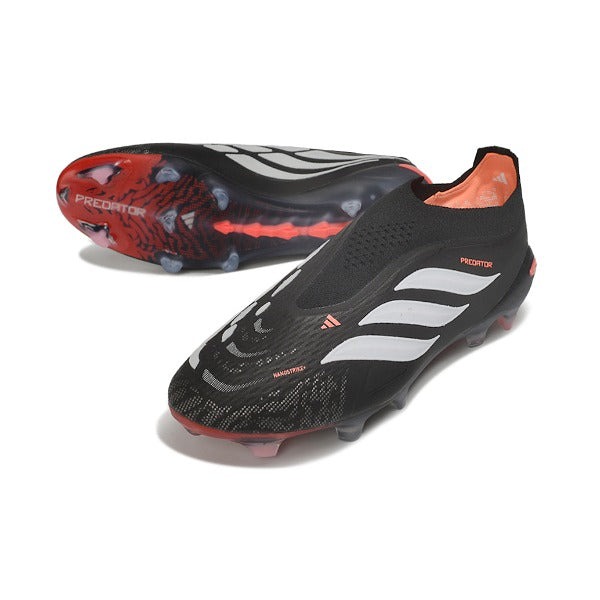 Adidas Predator 26 Elite Laceless Black And White FG — Bild 2