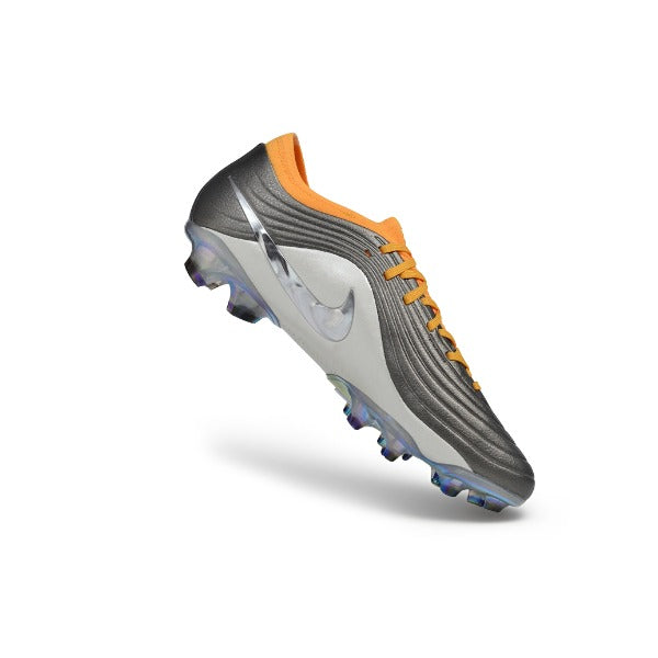 Chuteira Nike Tiempo Maestro Elite Gray, White and Orange FG — Imagem 5