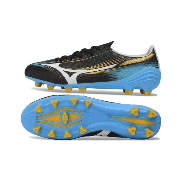 Mizuno Alpha III Elite Black And Blue FG — Bild 6