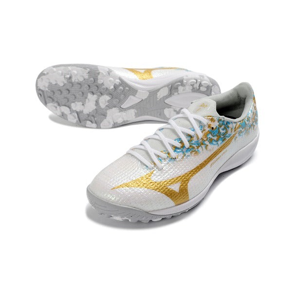 Mizuno Alpha III Elite White And Yellow TF — Imagen 2