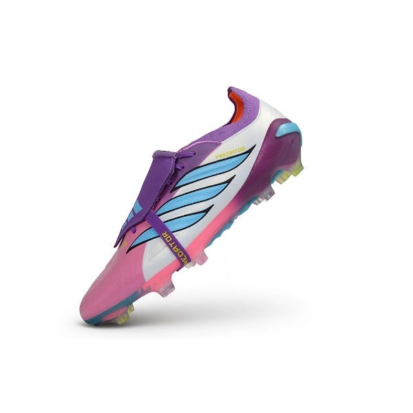 Chuteira Adidas Predator 26 Elite Purple And White FG — Imagem 4