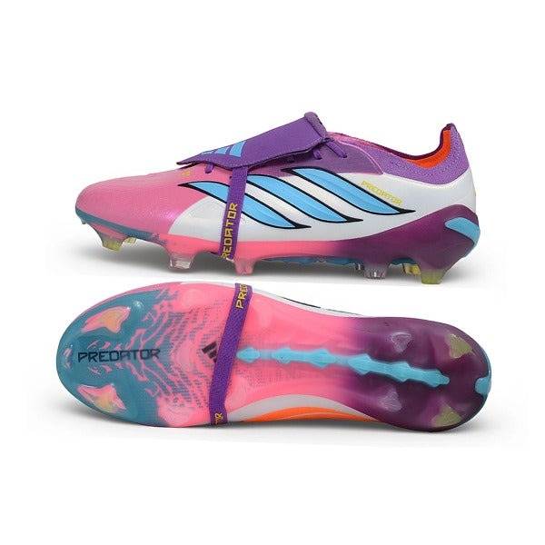 Chuteira Adidas Predator 26 Elite Purple And White FG — Imagem 6