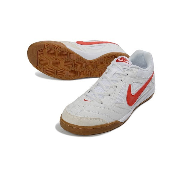 Nike SB Gato x Supreme White And Red — White, Red Swoosh, Gum Sole IC — Imagen 2