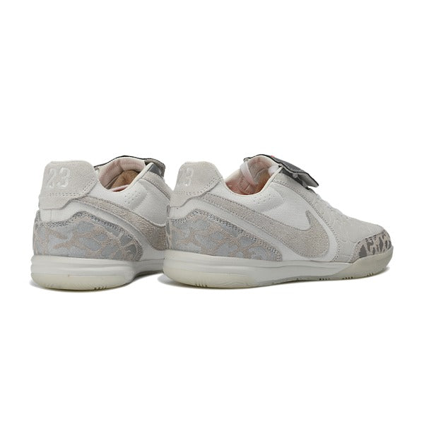 Chuteira Nike Tiempo Streetgato Gray Jordan Pack IC — Imagem 3