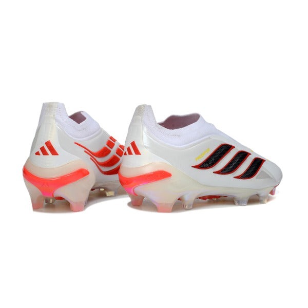 Adidas Predator 26 Elite Laceless White And Red FG — Bild 3