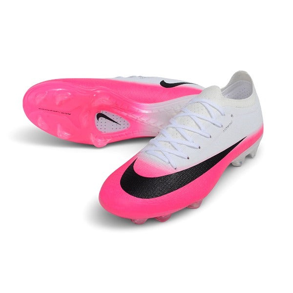 Nike Air Zoom Mercurial Vapor 17 Elite White And Pink FG — Imagen 2