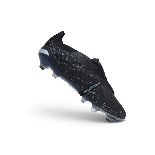Adidas Predator 26 Elite Black And Blue Louis Vuitton FG — Image 5
