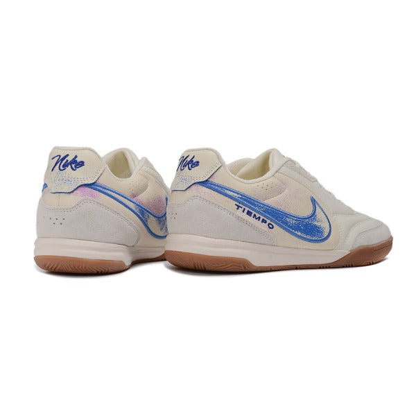 Chuteira Nike Tiempo Streetgato Gray and Blue IC — Imagem 3