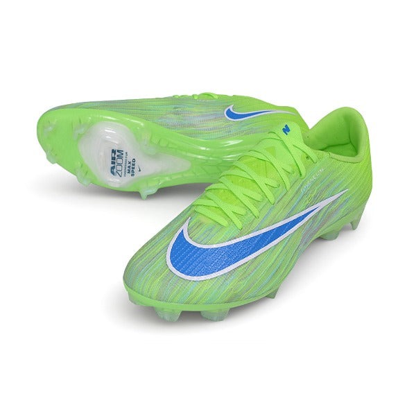 Chuteira Nike Air Zoom Mercurial Superfly 11 Elite Green And Blue — Green Blue, Silver Swoosh FG — Imagem 2